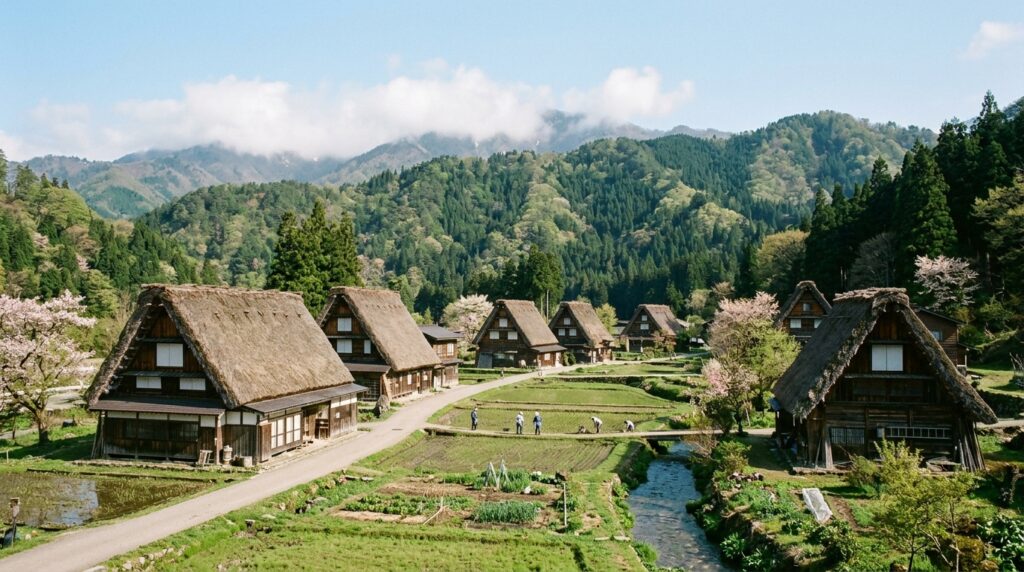 Explore the Gokayama Folklore Village