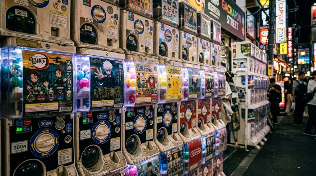 Gachapon Capsule Toy Vending Machines