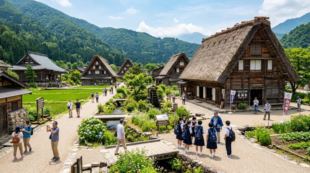 Gassho-zukuri Village Open Air Museum