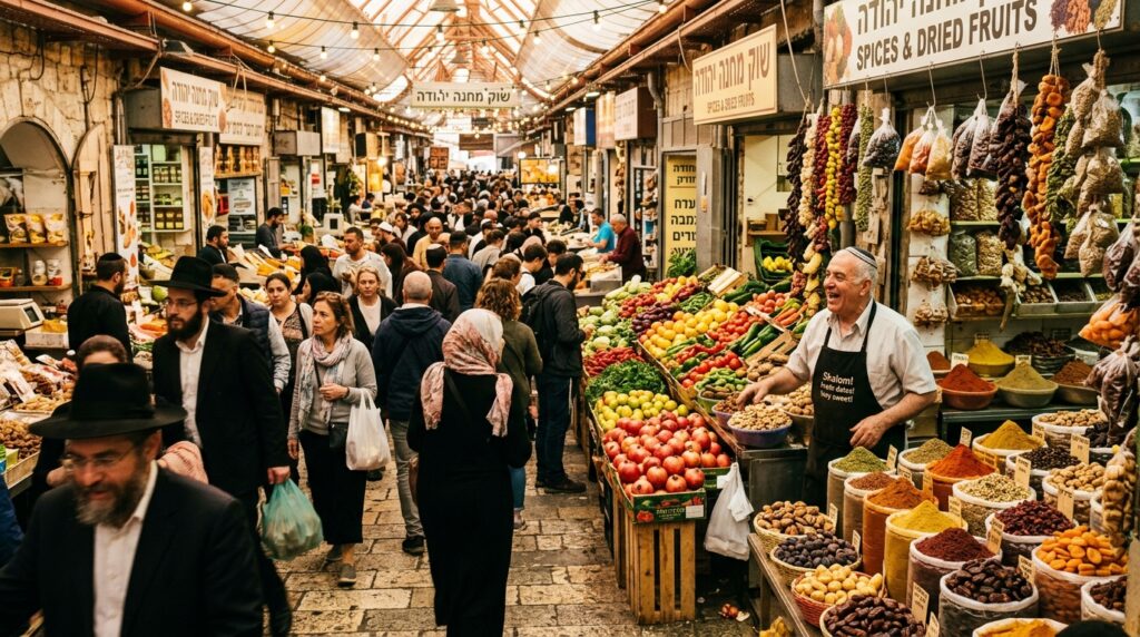 Mahane Yehuda Market in Jerusalem