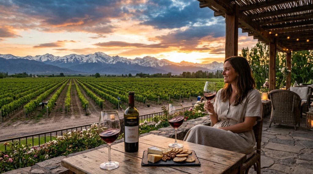 Mendoza Argentina vineyard