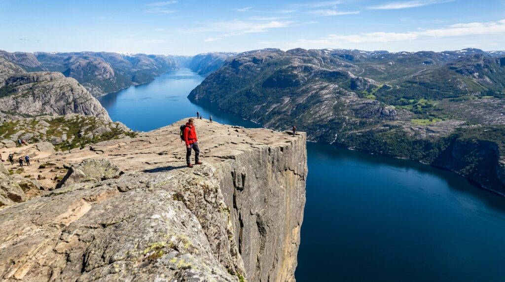 Preikestolen Pulpit Rock Norway Lysefjord