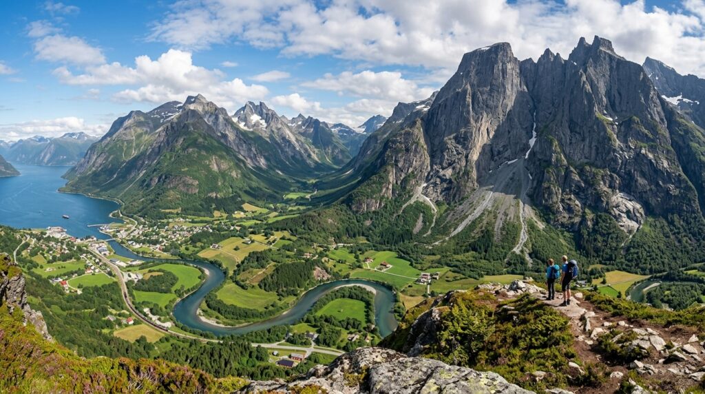 Romsdalen Norway dramatic mountain valley