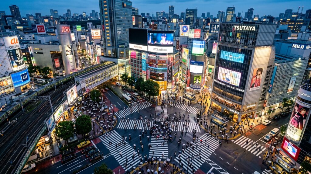 Shibuya Scramble Crossing