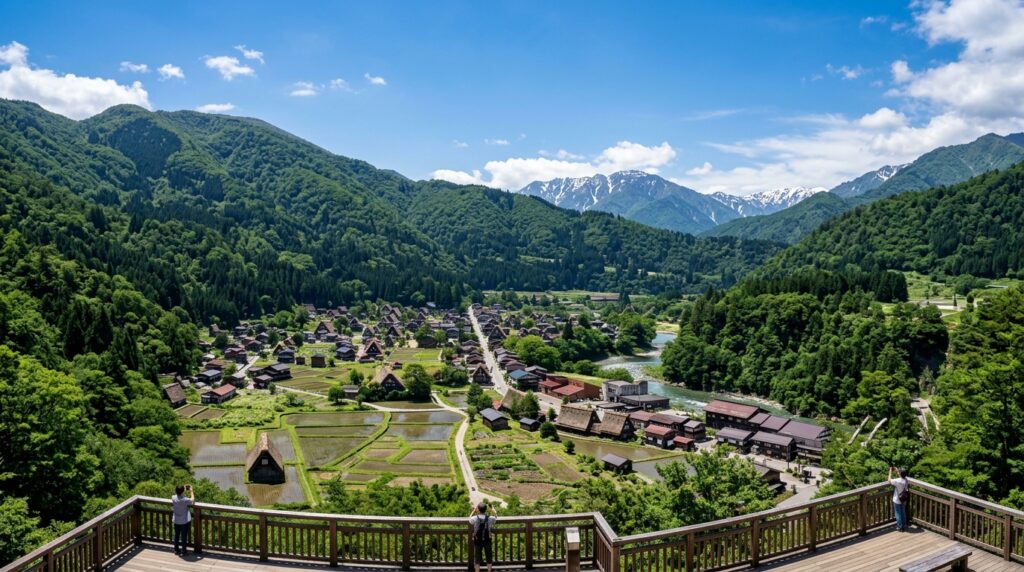 Visit the Shirakawa-go Observation Deck