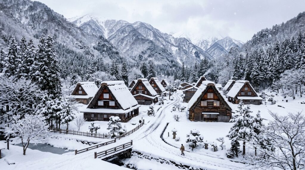 Wander Through Ainokura Village in Gokayama