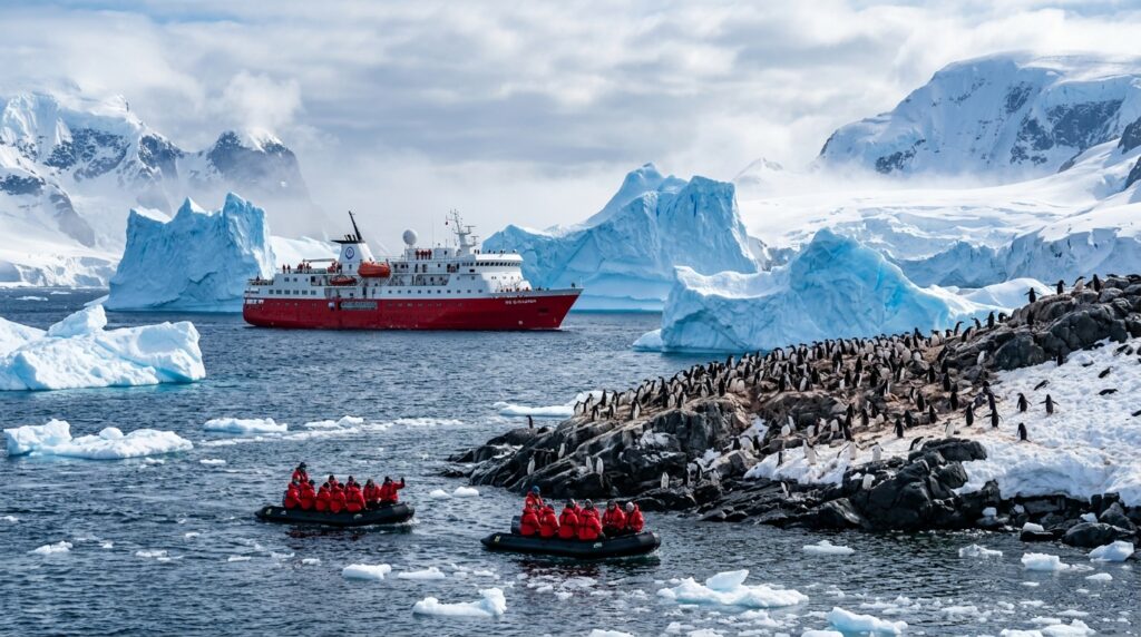 Epic photograph of Antarctica