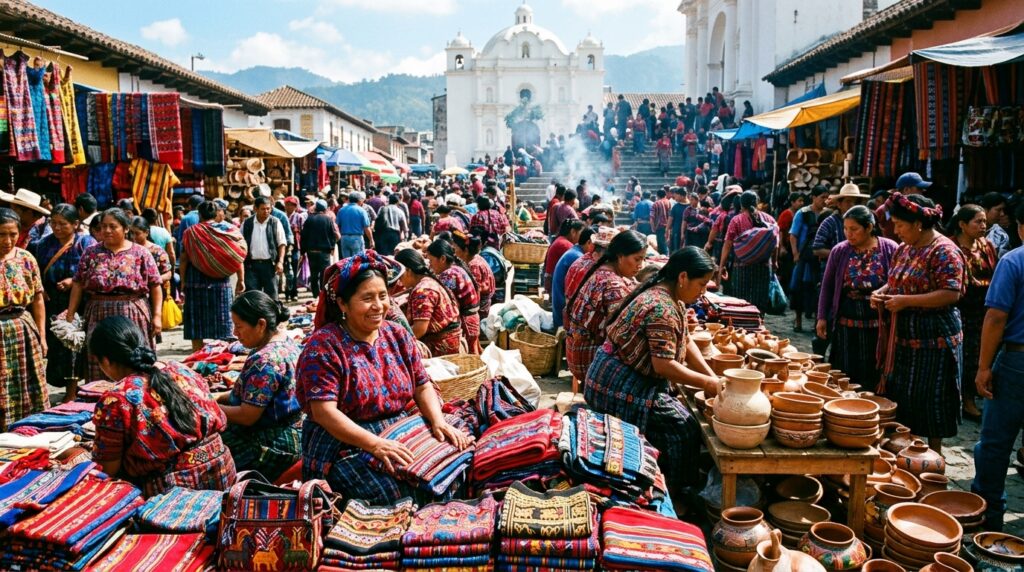 Women_selling_fabrics_in_market